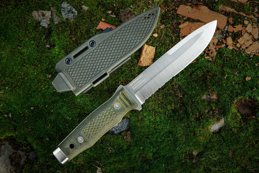 🗡️ KHARAKTERNYK — Cuchillo de Campaña de Alta Gama por BPS