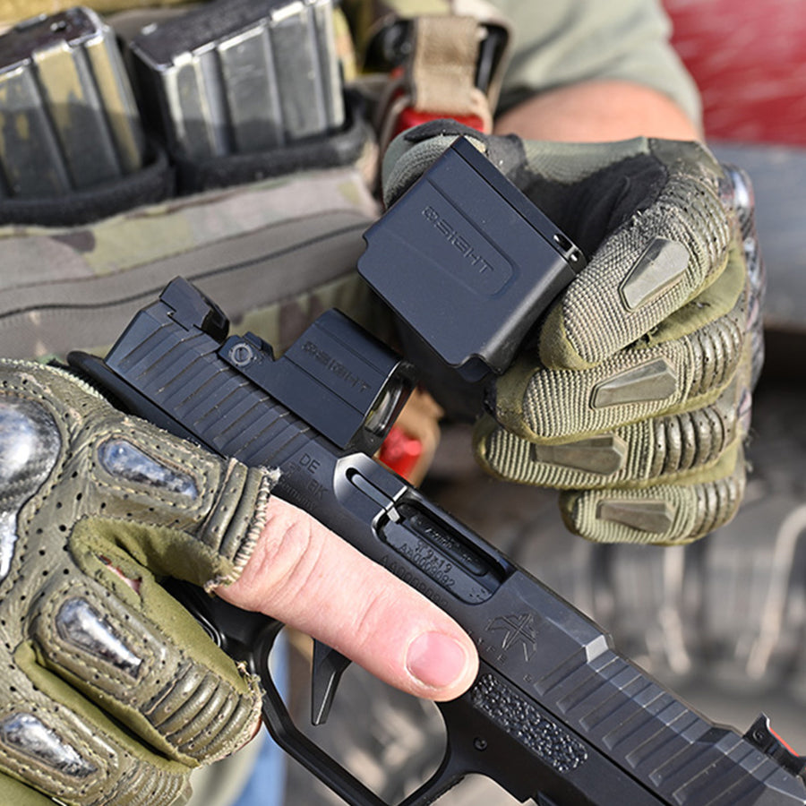 Visor de punto rojo compacto multi retícula Osight S