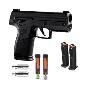 Pistola traumática de aire comprimido Byrna SD Negra con kit completo
