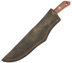 Cuchillo Bastard Knives Xerxes Brown Micarta
