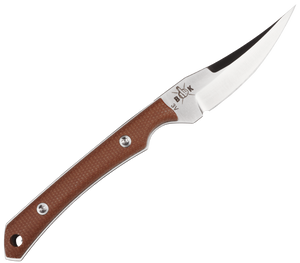 Cuchillo Bastard Knives Xerxes Brown Micarta