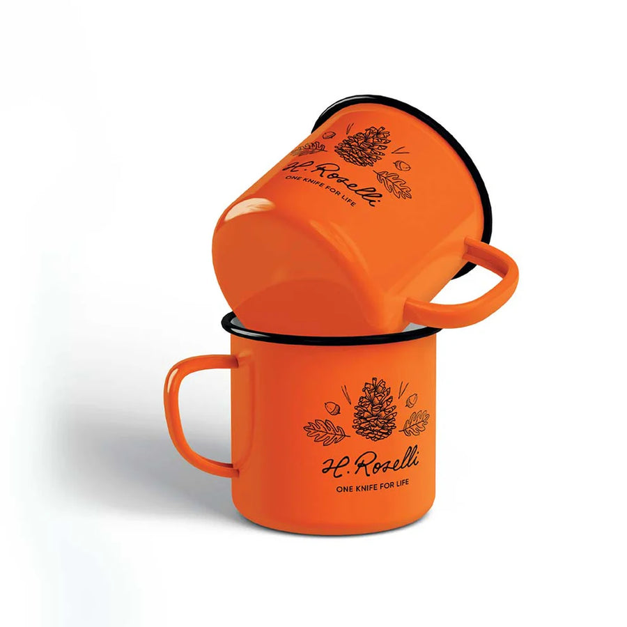H. Roselli Taza color NARANJA