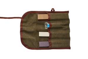 KIT de Afilado 3 Piedras 80 & 240 & 800 con nueva funda blanca (BPS Knives)
