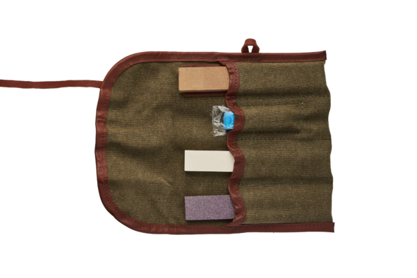 KIT de Afilado 3 Piedras 80 & 240 & 800 con nueva funda blanca (BPS Knives)
