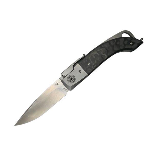 Navaja Bastard Salamandra  Camocarbon Black Pearl - Serie Limitada