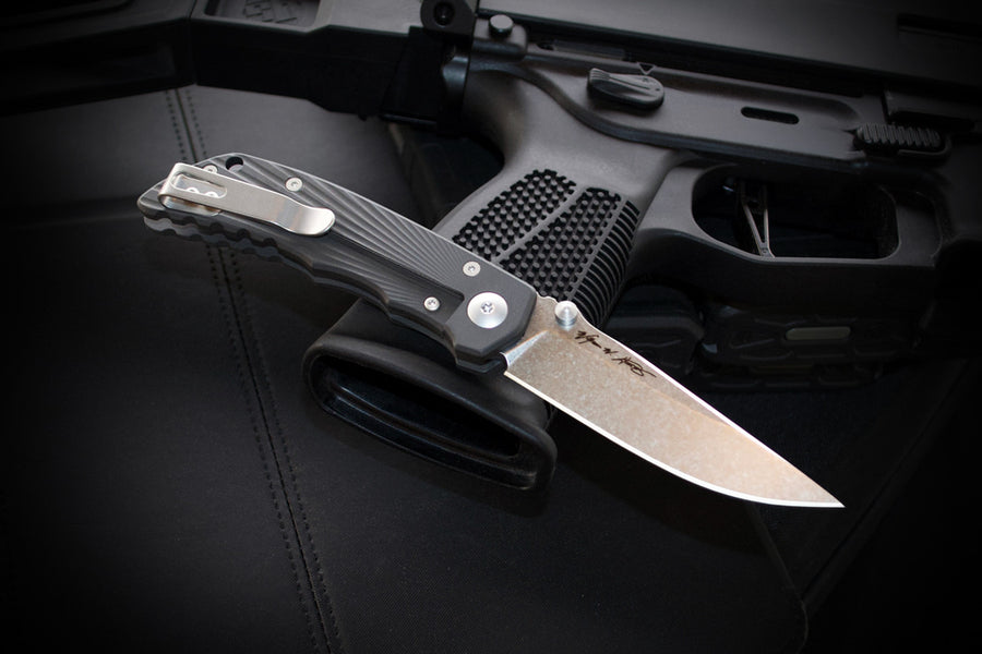 Navaja Spartan Talos II negro Starburst (Spartan Blades SFBL13BKSW)