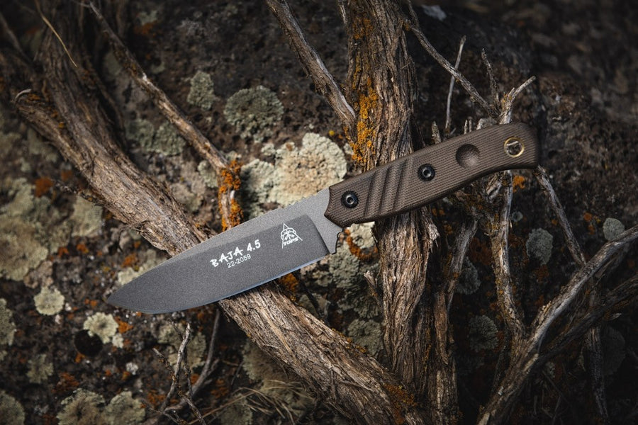 Cuchillo Tops de hoja fija mod. BAJA 4.5