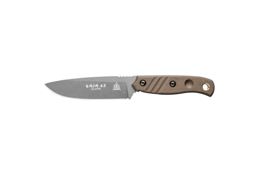 Cuchillo Tops de hoja fija mod. BAJA 4.5