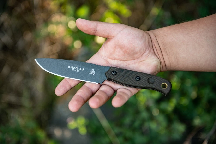 Cuchillo Tops de hoja fija mod. BAJA 4.5