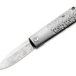 Cargar imagen en el visor de la galería, 🗡️ Navaja Böker BRLW 110676DAM, Meteorite Damast, Edición Platino
