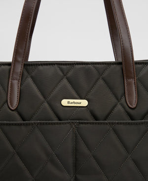 Bolso de mano Barbour Acolchada (Verde)