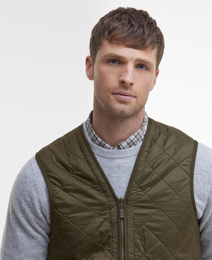 Forro Barbour Polarquilt con cremallera.