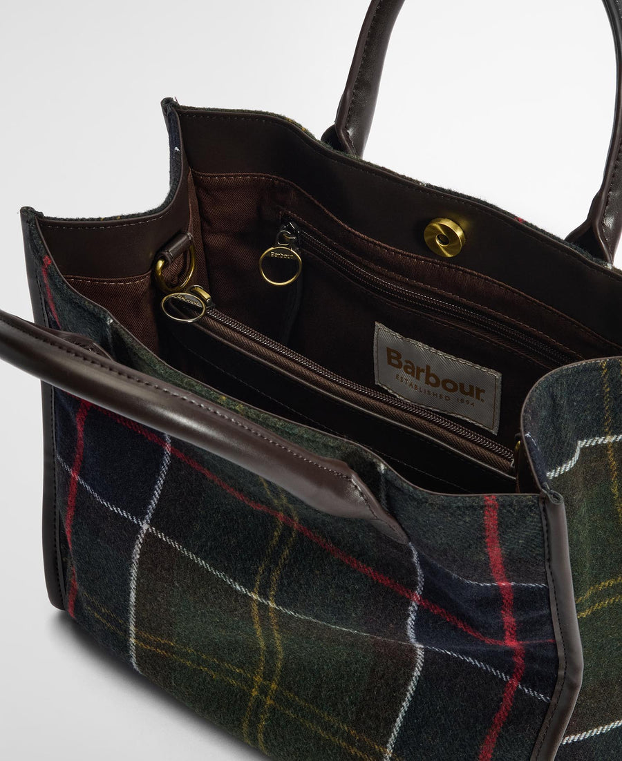 Bolso Barbour de mano tartán - Barrhill