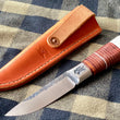 Cargar imagen en el visor de la galería, Cuchillo Puukko Nil Fonsere cuero y Sambar Premium
