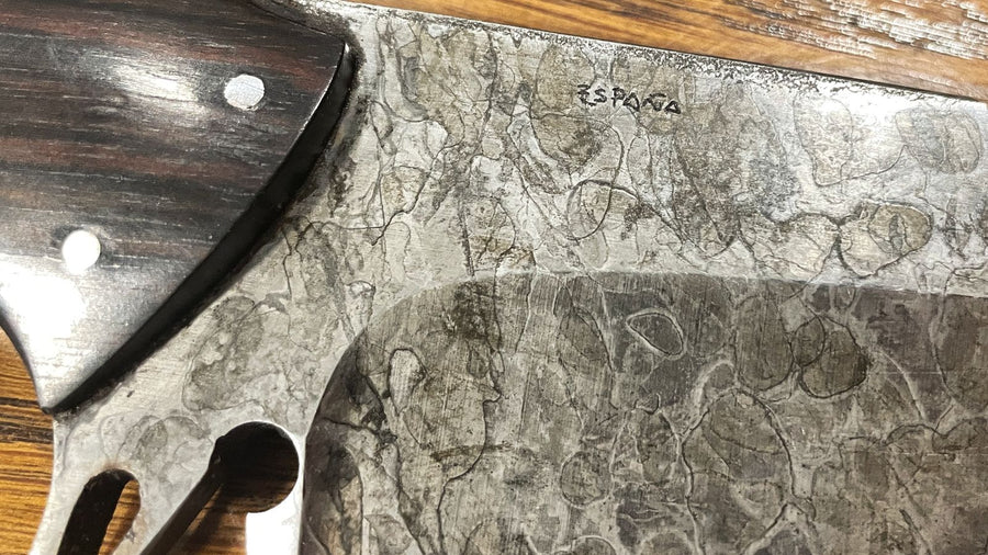 Cuchillo Macho Riojano 'El Sucio' de Miguel Barbudo. Modelo único hecho a mano
