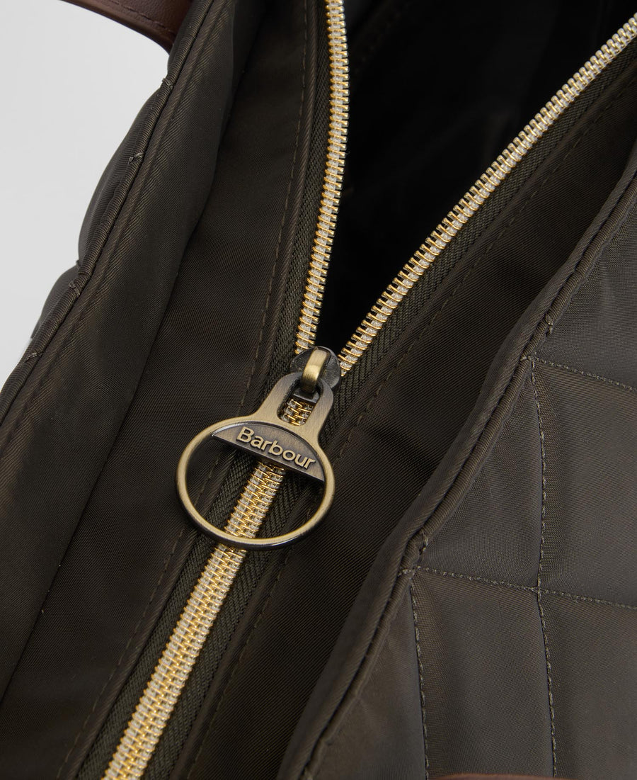 Bolso de mano Barbour Acolchada (Verde)