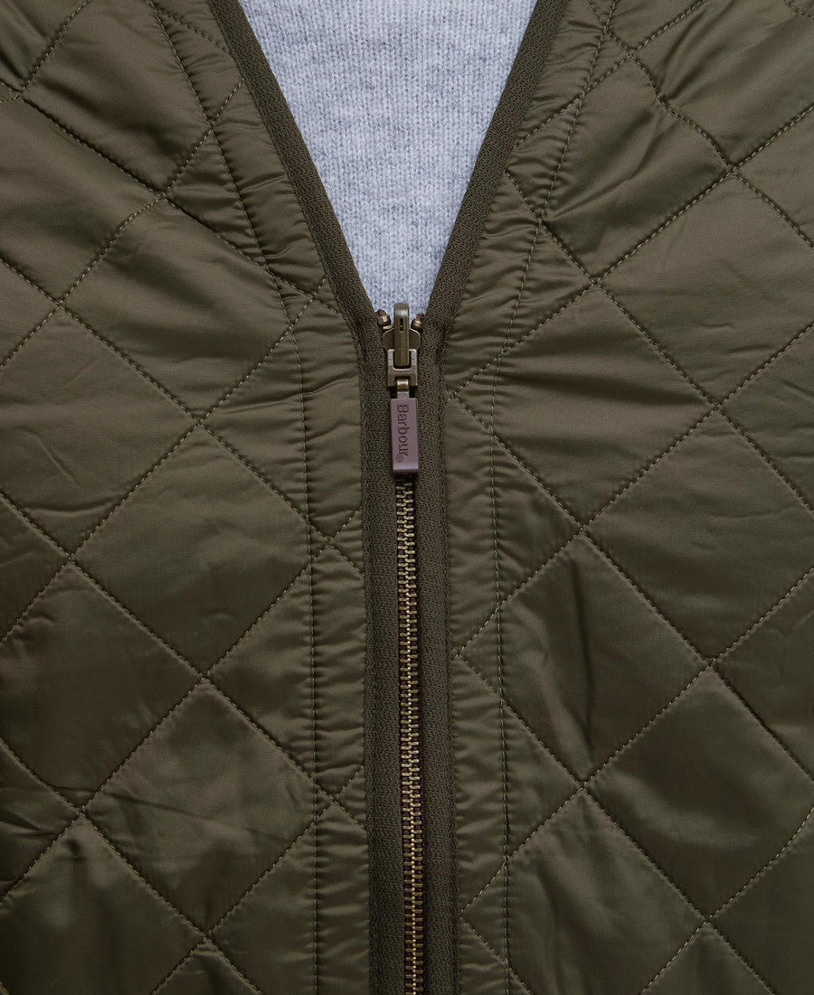 Forro Barbour Polarquilt con cremallera.