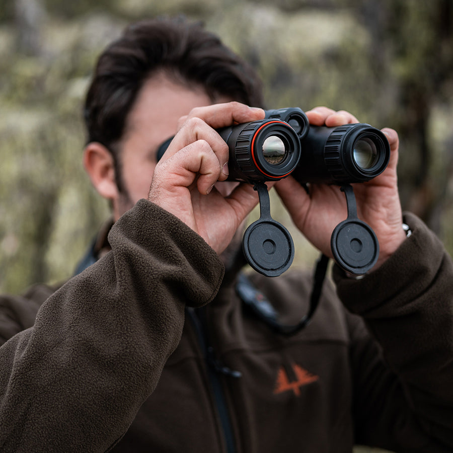 Binoculares Multiespectro con telémetro + IR 850nm HABROK 4K HE25L HIKMICRO - PRECIO A CONSULTAR