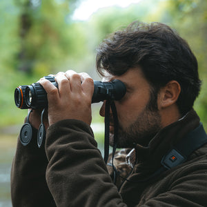 Binoculares Multiespectro con telémetro + IR 850nm HABROK 4K HE25L HIKMICRO - PRECIO A CONSULTAR