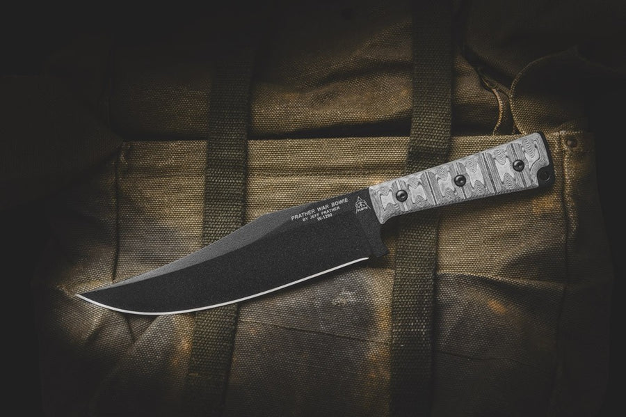 Cuchillo Tops de hoja fija mod. Prather War Bowie