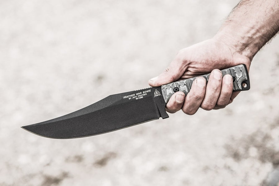 Cuchillo Tops de hoja fija mod. Prather War Bowie