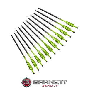 FLECHAS PARA BALLESTA DEMUN TRI-STRIKE BARNETT (BAR50037) (Paquete de 12)