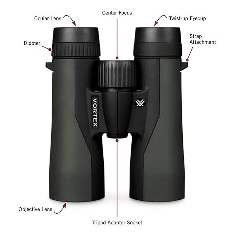 Prismático Vortex Crossfire® HD 12x50