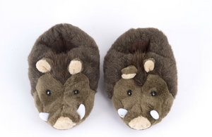 Zapatillas peluche Jabalí