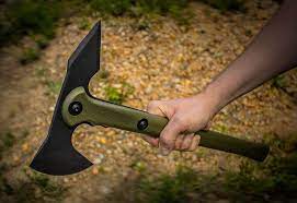 Hacha Trench Hawk de Cold Steel funda Kydex
