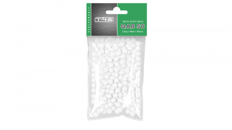 Bolas UMAREX T4E - QAB 50 1,36 g en blanc