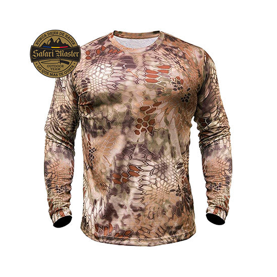 Kryptek Hyperion Camisa de cuello redondo de manga larga Highlander - Safari Master Andorra