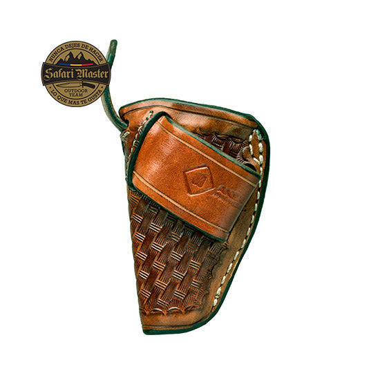 Funda marrón con cruz de Black Widow - Safari Master