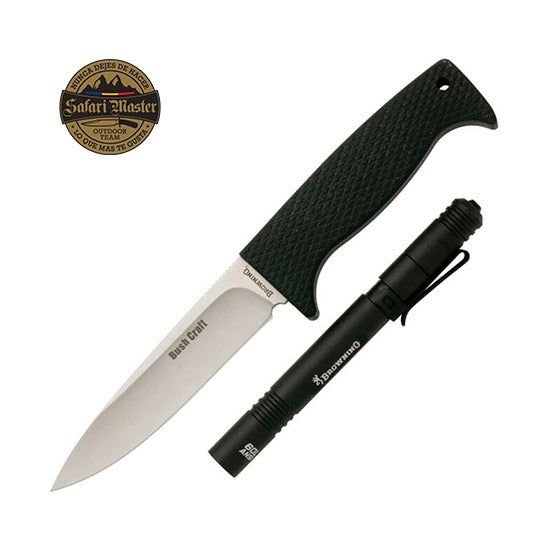 Kit cuchillo y linterna Browning Bush - Safari Master