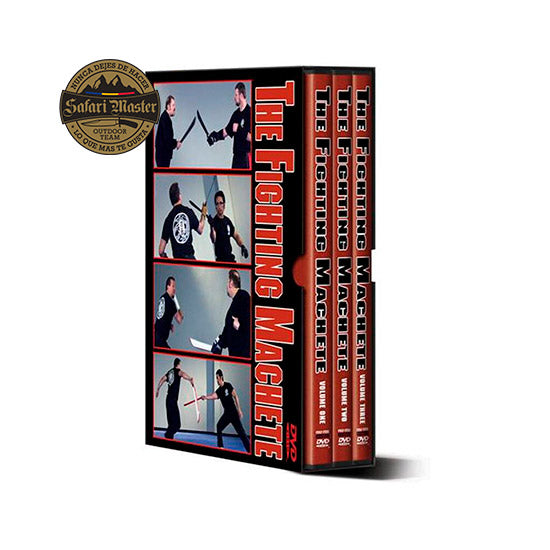 Juego de DVD de entrenamiento Cold Steel "The Fighting Machete" 3 discos VDFM - Safari Master Andorra