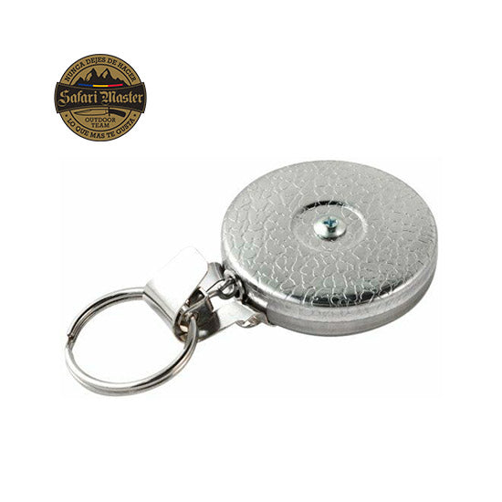 Carrete de llaves KEY-BAK, cadena de acero inoxidable - Safari Master Andorra