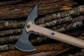 Hacha Trench Hawk de Cold Steel funda Kydex