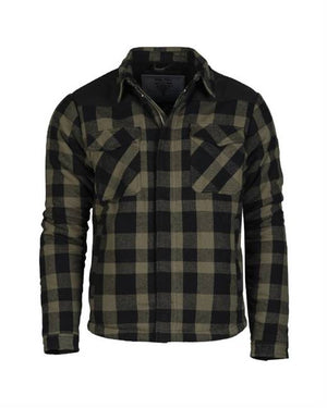 CAZADORA DE LEÑADOR - Lumberjaquet- NEGRO/VERDE