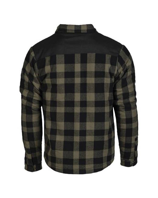 CAZADORA DE LEÑADOR - Lumberjaquet- NEGRO/VERDE