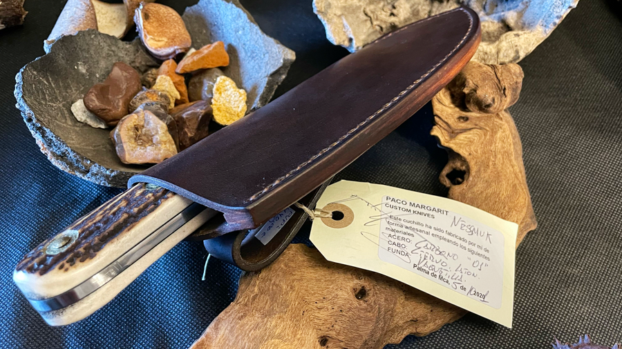 Cuchillo Nessmuk Custom, forjado a mano,  Paco Margarit