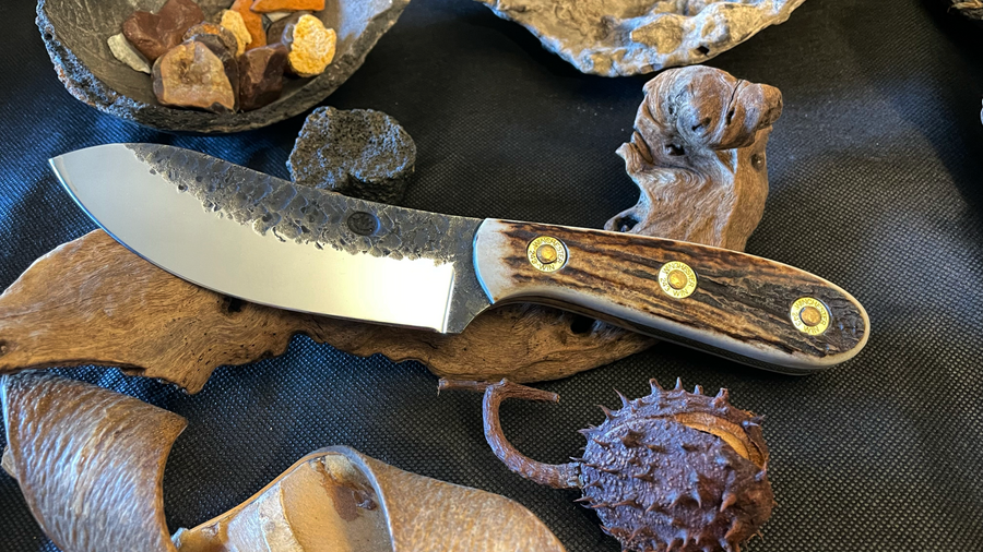 Cuchillo Nessmuk Custom, forjado a mano,  Paco Margarit