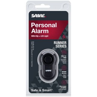 Alarma personal con clip y luz de seguridad LED